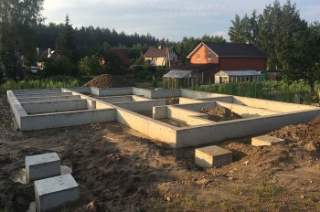 pamatų įrengimas