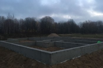 pamatų įrengimas